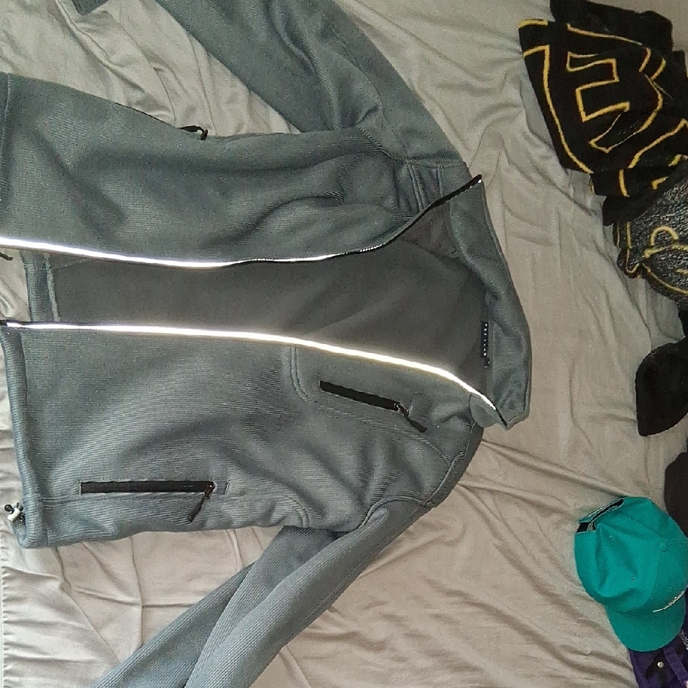 PGA Tour Gray Zip-Up Jacket